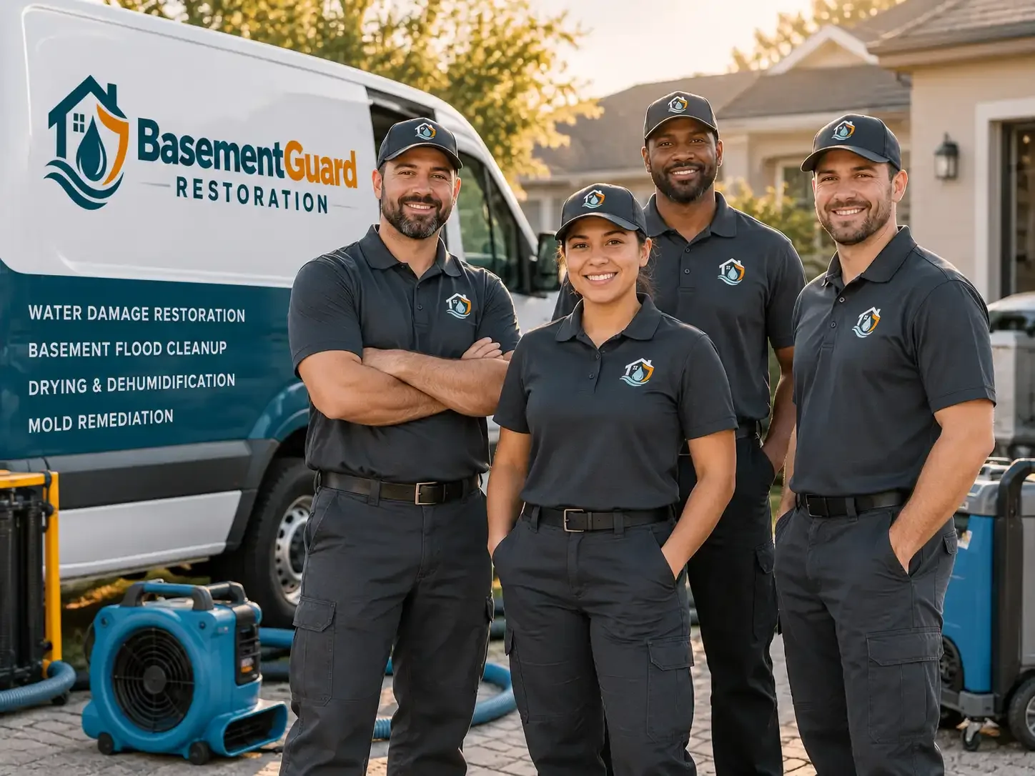 Basement Water Damage Restoration company in Hayes, SD